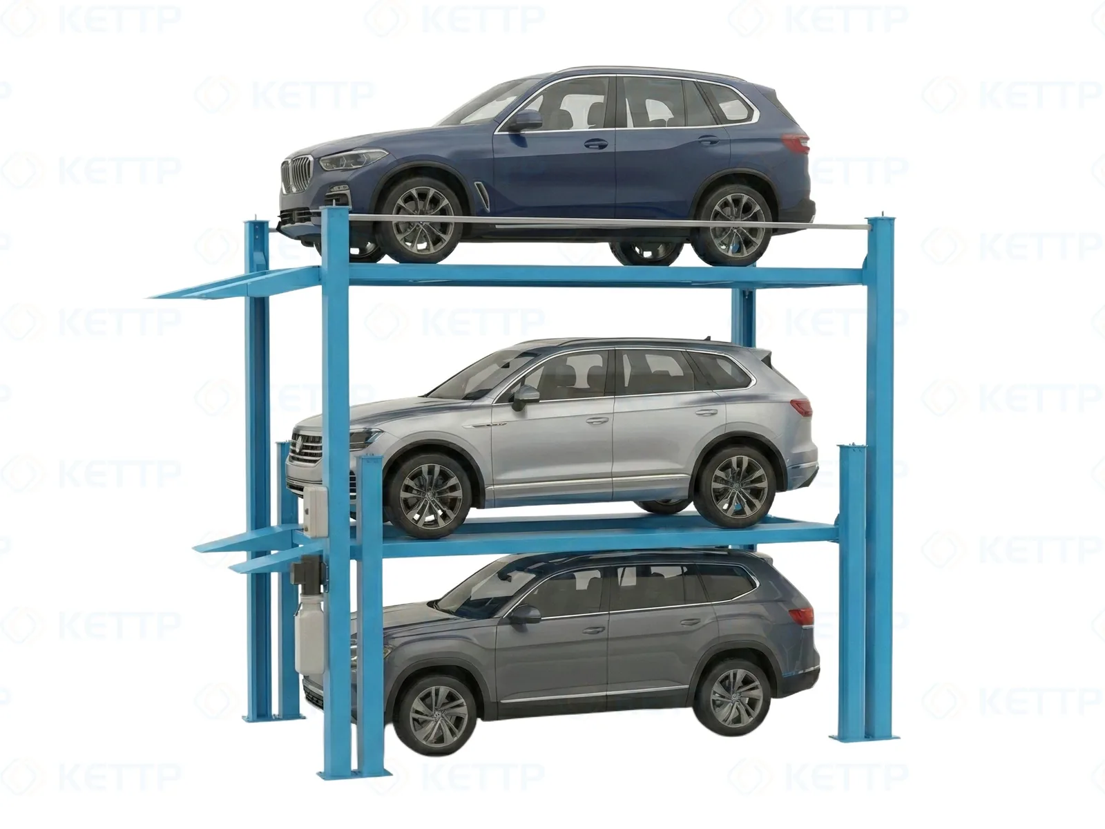 Heavy Duty 8-Post Triple Auto Stacker