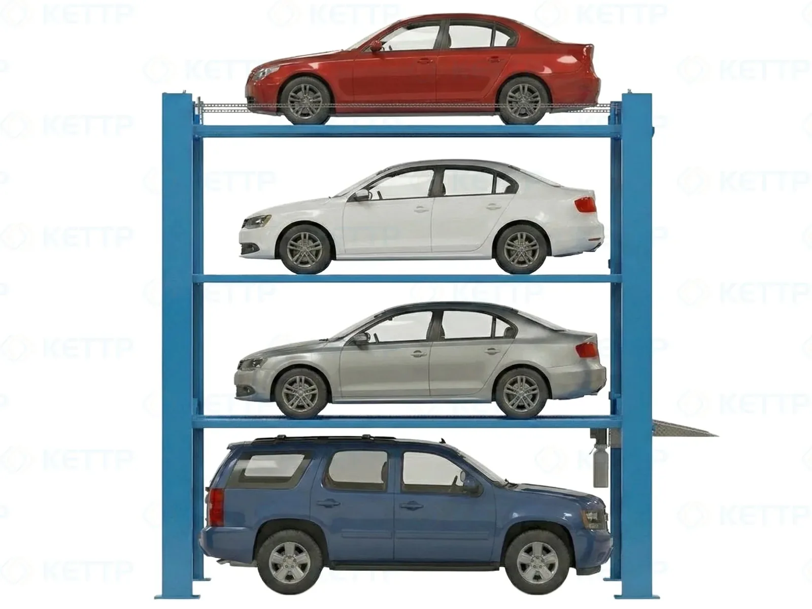 Economical Quad Car Stacker